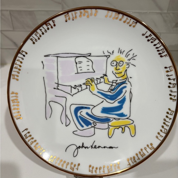 John Lennon Signed Limited Edition - Plate # 861 of 10000